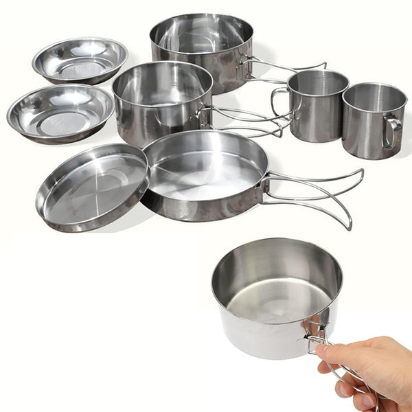 Stainless Steel Backpacking Cookware