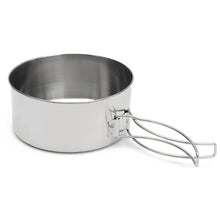Load image into Gallery viewer, Stainless Steel Backpacking Cookware