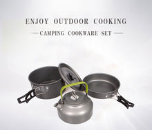 Load image into Gallery viewer, Camping Backpack Outdoor Cookware