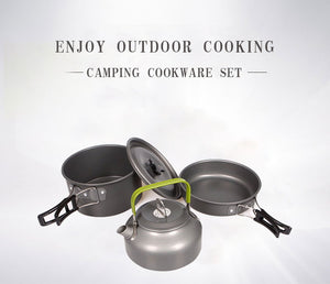 Camping Backpack Outdoor Cookware
