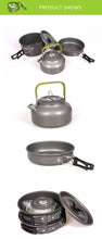 Load image into Gallery viewer, Camping Backpack Outdoor Cookware