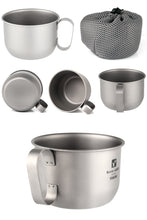 Load image into Gallery viewer, Titanium Milk Cup Cookware