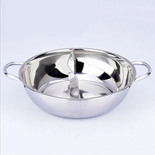 Load image into Gallery viewer, Twin Divided Stainless Steel Cookware