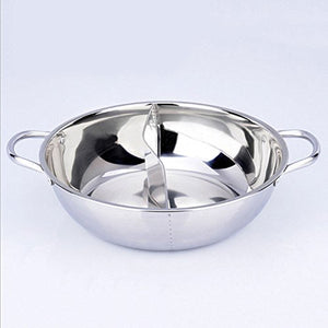 Twin Divided Stainless Steel Cookware
