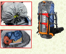 Load image into Gallery viewer, Waterproof External Frame Climbing Backpack
