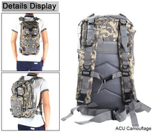 Load image into Gallery viewer, Outdoor Camping Military Tactical Backpack