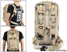 Load image into Gallery viewer, Outdoor Camping Military Tactical Backpack