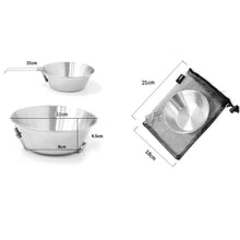 Load image into Gallery viewer, Stainless Steel Bowl Cookware